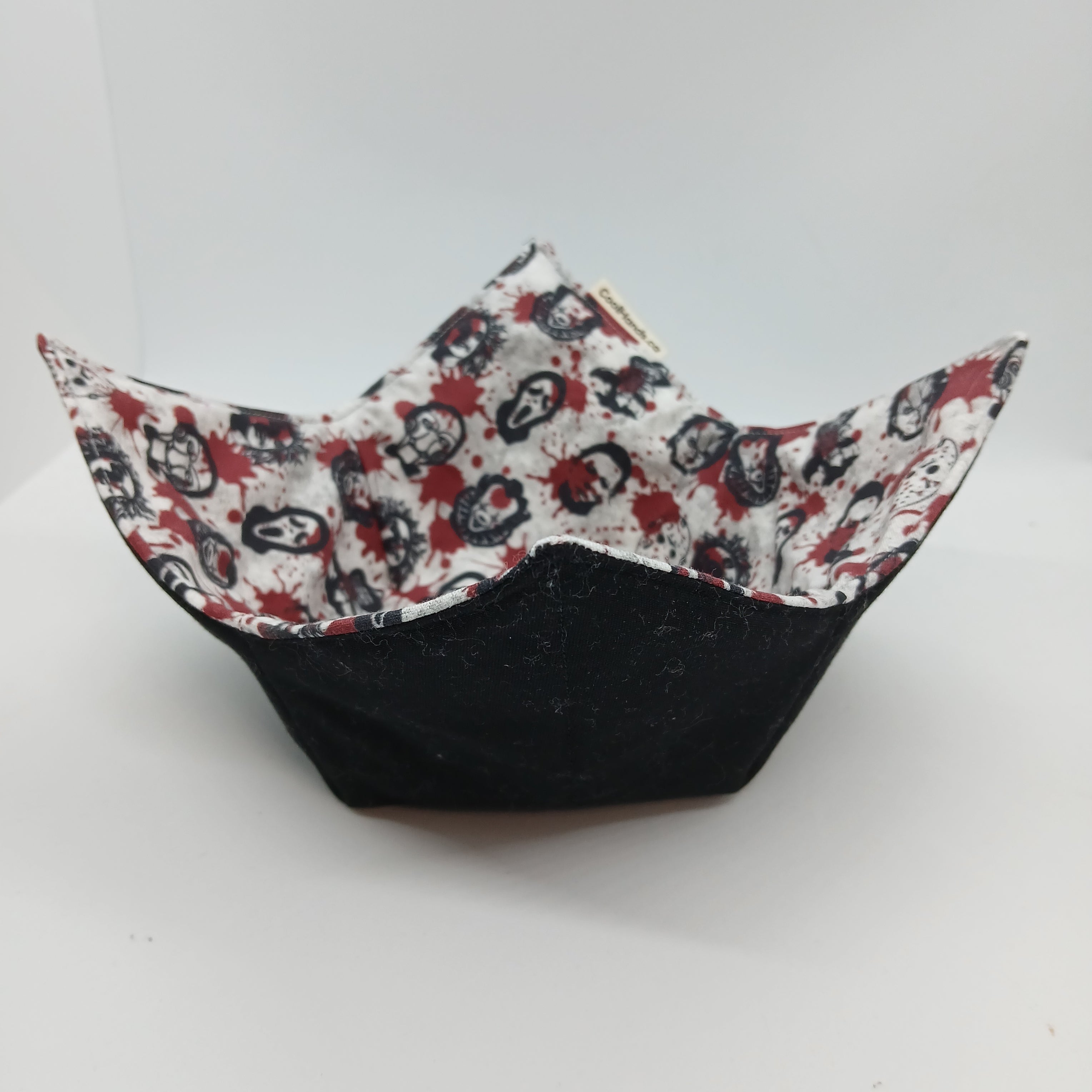 100% Cotton Microwavable Bowl Cozy - Fright Night